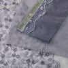 Sanskriti Vintage Lavender Net Saree Hand Embroidered Zardozi Sari 5+YD Fabric