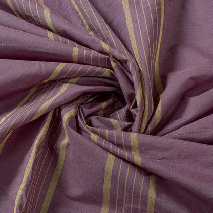 Sanskriti Vintage Purple 100% Pure Cotton Begumpuri Saree Hand Craft 5+YD Fabric