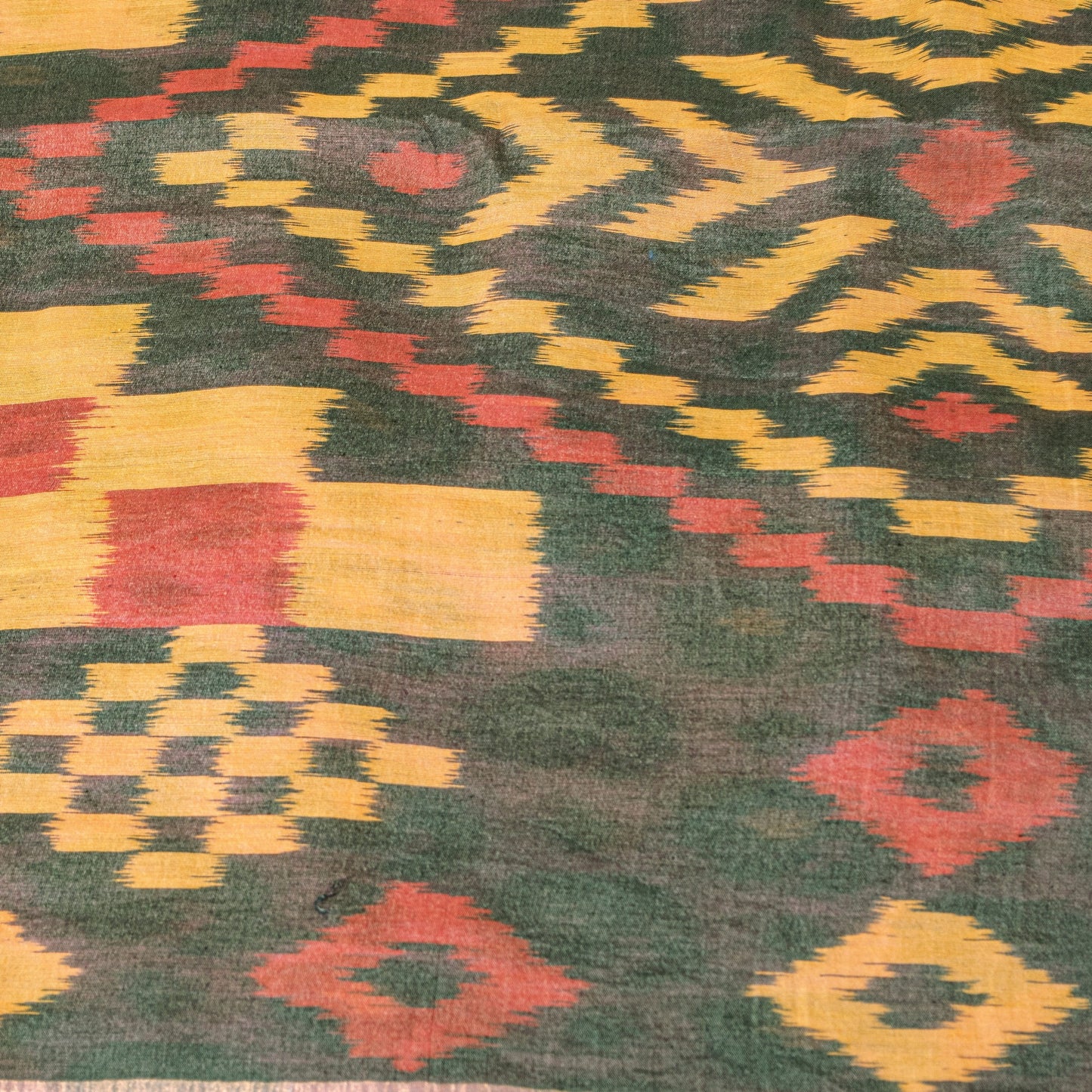 Sanskriti Vintage Pink Cotton Silk Saree Ikat Hand Woven Sambhalpuri 5+YD Fabric