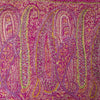 Sanskriti Vintage Saree Pink Pure Silk Paisley Embroidered Sari 6+YDCraft Fabric