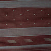 Sanskriti Vintage Saree Brown Pure Cotton Tant Handwoven Bengali Sari 5+YDFabric