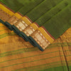 Sanskriti Vintage Green Cotton Silk Saree Handcraft ChettinadTamilnadu 5+YDCraft