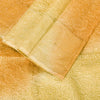 Sanskriti Vintage Yellow Pure Cotton Saree Hand Embroidered Kota Doria 5.5 Yard