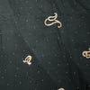 Sanskriti Vintage Black Pure Silk Saree Hand Beaded Zari Dabka Sari 5.5+YD Craft