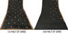 Sanskriti Vintage Black Pure Silk Saree Hand Beaded Zari Dabka Sari 5.5+YD Craft