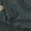 Sanskriti Vintage Black Pure Silk Saree Hand Beaded Zari Dabka Sari 5.5+YD Craft