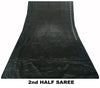 Sanskriti Vintage Black Pure Silk Saree Hand Embroidered Zardozi Stone 6+YD Sari