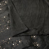 Sanskriti Vintage Black Pure Silk Saree Hand Embroidered Zardozi Stone 6+YD Sari