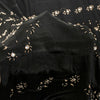 Sanskriti Vintage Black Pure Silk Saree Hand Embroidered Zardozi Stone 6+YD Sari