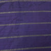 Sanskriti Vintage Purple Pure Cotton Saree Hand Woven Sari 5.5 Yd Craft Fabric