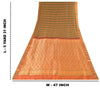 Sanskriti Vintage Multi Soft Pure Silk Saree Brocade Woven Sari 5.5+YD Craft
