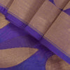 Sanskriti Vintage Blue-Pink Pure Silk Saree Paisley Woven Sari 6+YD Craft Fabric