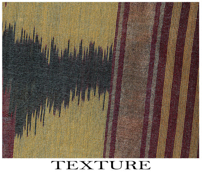 Sanskriti Vintage Purple Cotton Silk Saree Ikat Hand Woven Zari Sambhalpuri Sari