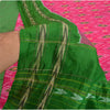 Sanskriti vintage Pink Sarees Pure Silk Sambhalpuri Hand Ikat Woven Sari Fabric