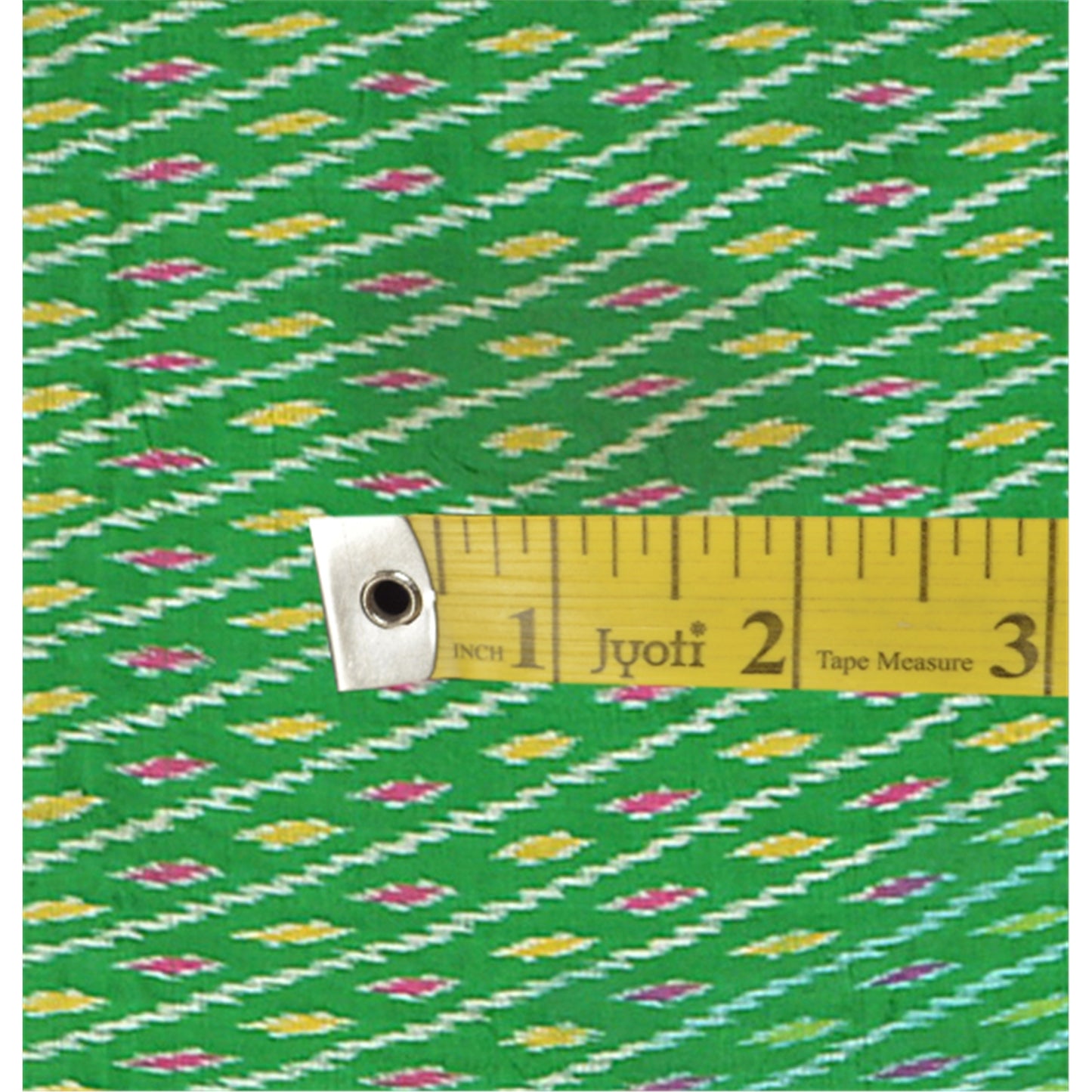 Sanskriti Vintage Sari 100% Pure Silk Green & Pink Pochampally Hand Woven Ikat Sarees 5Yd Craft Fabric Decor, Women Floral Outfit, Scrap
