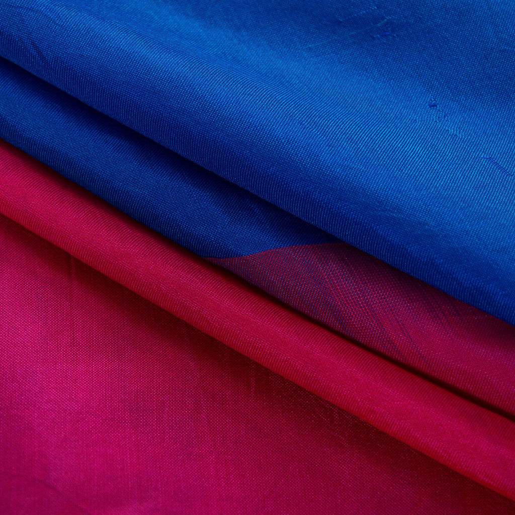 Sanskriti Vintage Blue Woven Ikat Patola Saree Blend Silk Sari Craft Soft Sustainable Fabric