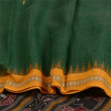 Load image into Gallery viewer, Sanskriti Vintage Saree Rare Odisha Animal HandWoven Ikat Blend Silk Sari Fabric

