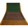 Sanskriti Vintage Saree Rare Odisha Animal HandWoven Ikat Pure CottonSari Fabric