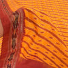 Sanskriti Vintage Sarees Pochampally Hand Woven Ikat 100% Pure Silk Sari Fabric