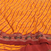 Sanskriti Vintage Sarees Pochampally Hand Woven Ikat 100% Pure Silk Sari Fabric