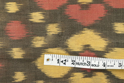 Sanskriti Vintage Saree Gray Pure Silk Sambhalpuri Ikat Hand Woven 5.5+YD Sari