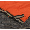 Sanskriti Vintage Orange Odisha Sarees Hand Woven Ikat Blend Cotton Sari Fabric