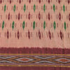Sanskriti Vintage Sarees Ikat Handwoven Pochampally Pure Silk Sari 5+yd Sustainable Fabric
