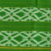 Sanskriti Vintage Sarees Sambhalpuri Ikat Handwoven Pure Silk Sari 5+yd Sustainable Fabric