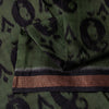 Sanskriti Vintage Green Blend Cotton Sarees Ikat Hand Woven Sambhalpuri 5.5Yd