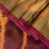 Sanskriti Vintage Brown Cotton Silk Sarees Ikat Hand Woven Sambhalpuri 5+Yd Sari