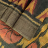 Sanskriti Vintage Black Cotton Silk Saree Ikat Hand Woven Sambhalpuri 5.5Yd Sari