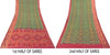 Sanskriti Vintage Green Cotton Silk Saree Ikat Hand Woven Sambhalpuri 5.5Yd Sari