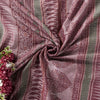 Sanskriti Vintage Pink Soft Pure Cotton Saree Block & Ikat Printed 5.5Yd Sari
