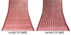 Sanskriti Vintage Pink Soft Pure Cotton Saree Block & Ikat Printed 5.5Yd Sari