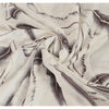 Sanskriti New Viscose Printed Shawl White Stole Scarf Feathers Wrap Scarves