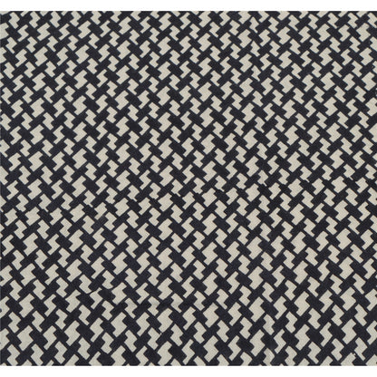 Sanskriti New Viscose Printed Shawl White Stole Scarf Geometrical Scarves