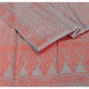 Sanskriti New Woven Silk Jacquard Scarf Red Stole Paisley Wrap Soft Scarves