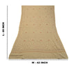 Sanskriti Vintage Brown Pure Woollen Shawl Handmade Suzani Long Throw Stole