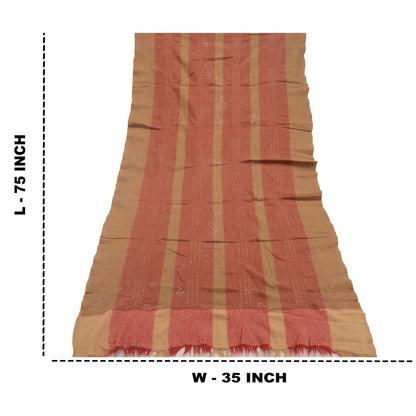 Sanskriti Vintage Pure Woolen Shawl Hand Embroidered Suzani Long Throw Stole