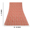 Sanskriti Vintage Long Pink Shawl Pure Woollen Woven Scarf Throw Soft Stole