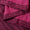 Sanskriti Vintage Purple Long Shawl Handmade Ari Work Viscose Scarf Throw Stole