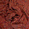 Sanskriti Vintage Red Jamawar Pure Woolen Woven Shawl Long Throw Soft Stole
