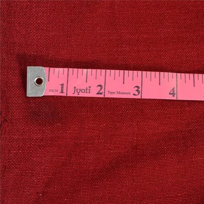 Sanskriti Vintage Long Woollen Red Shawl Hand Embroidered Scarf Throw Stole