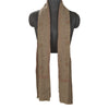 Sanskriti Vintage Long Brown Pure Woolen Shawl Handmade Suzani Scarf Stole
