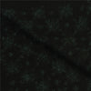 Sanskriti Vintage Long Black Pure Woolen Shawl Handmade Ari Work Scarf Stole