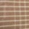 Sanskriti Vintage Long Brown Woolen Shawl Hand Woven Scarf Throw Winter Stole