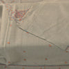 Sanskriti Vintage Gray Pure Wool Shawl Hand Embroidered Suzani Stole Scarf Wrap