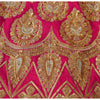 Sanskriti Vintage Pink Long Skirt Chanderi Silk Hand Beaded Ethnic Stitched