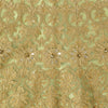Sanskriti Vintage Green Net Mesh Skirt Long Stitched Hand Beaded Partywear Dress