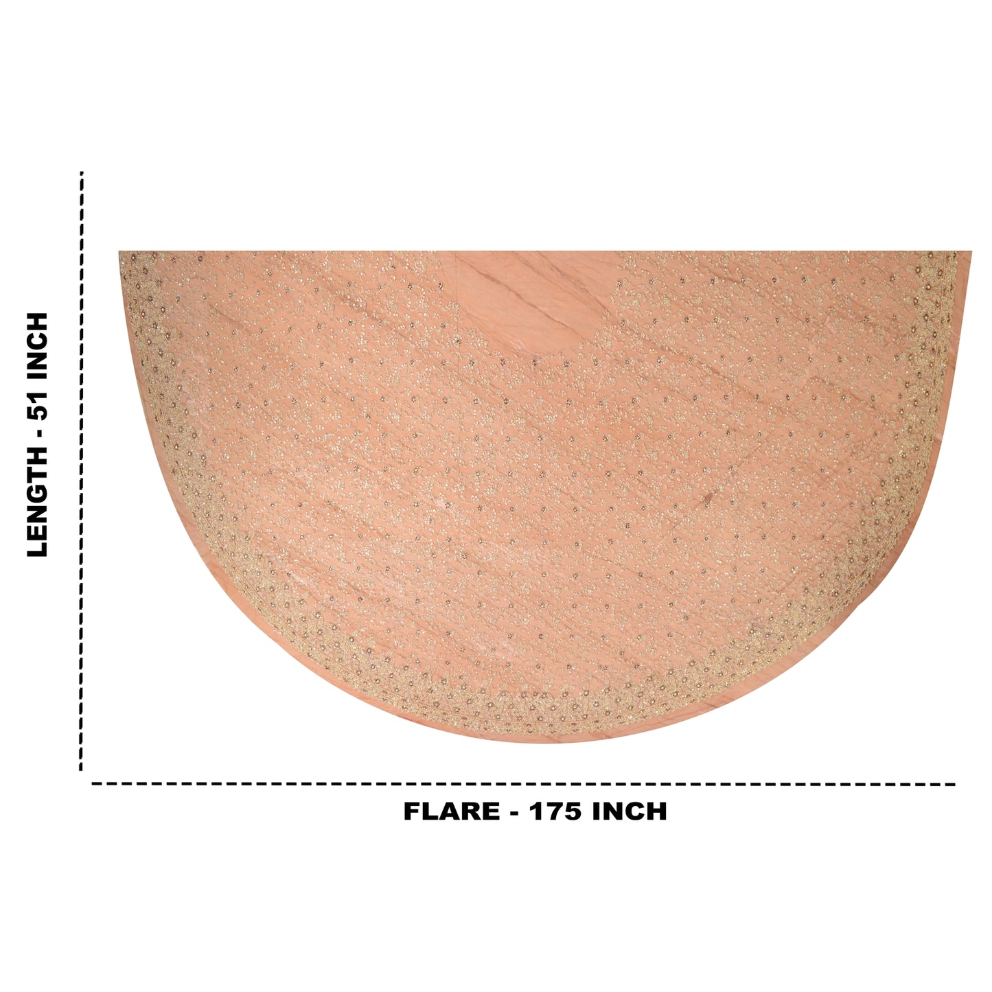 Sanskriti Vintage Red Long Skirt Net Mesh Hand Beaded Unstitched Ethnic Lehenga